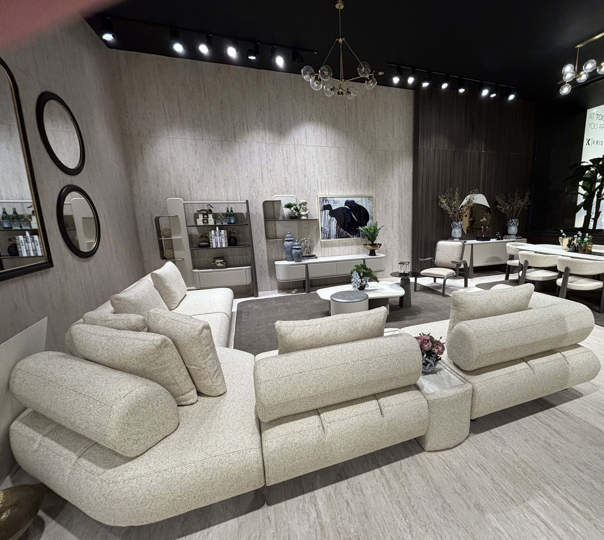 Ensemble Canapé d’Angle Hermes – Dome